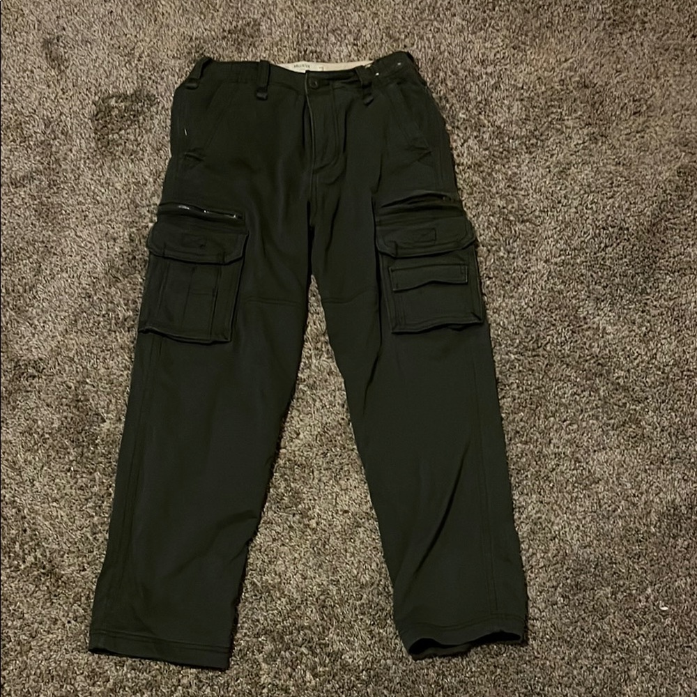 Mens green cargo pants